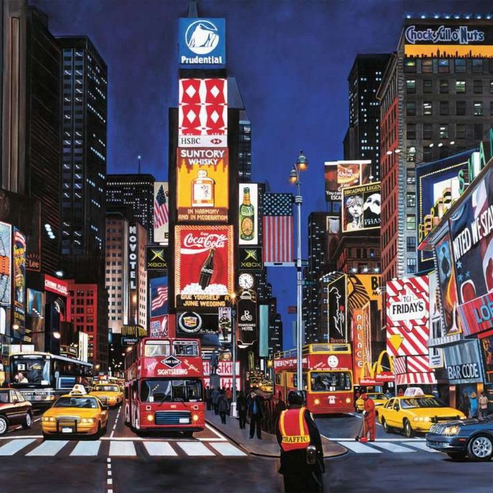 RAVENSBURGER "Times Square, NYC" 1000pc Puzzle - Picture 8 of 8